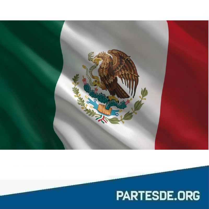 Partes de la Bandera de Mexico